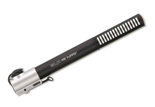 Насос алюм, телескопический, 120psi, с анодированной ручкой, A/V, F/V, черный, инд уп.