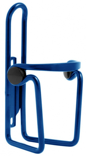Флягодержатель алюм, синий пруток ø5мм с "глазками". для велосипеда