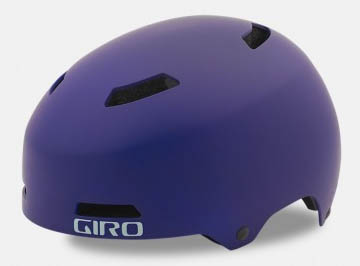 Шлем DIME FS, детский, матовый фиолетовый, размер XS.