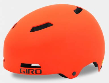 Шлем QUARTER, матовый оранжевый, размер S.