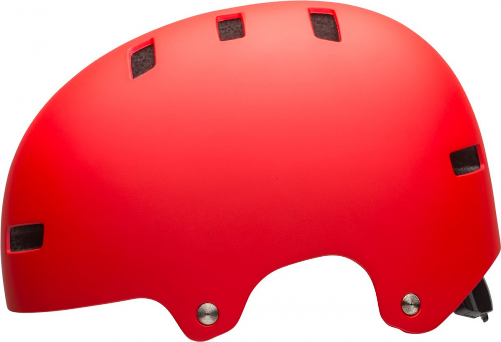 Шлем LOCAL, цвет матовый красный, размер S.