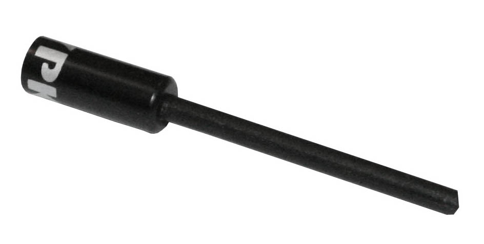 Заглушка-наконечник на оплетку троса Ø5мм, алюм, с тефлон вставкой против влаги/трения, черная, 50шт