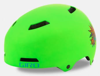Шлем DIME, детский, матовый светло-зеленый, размер S.