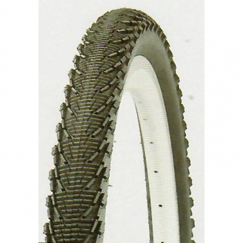 Покрышка 24"x2.125", жесткий корд, классический полуслик. для велосипеда