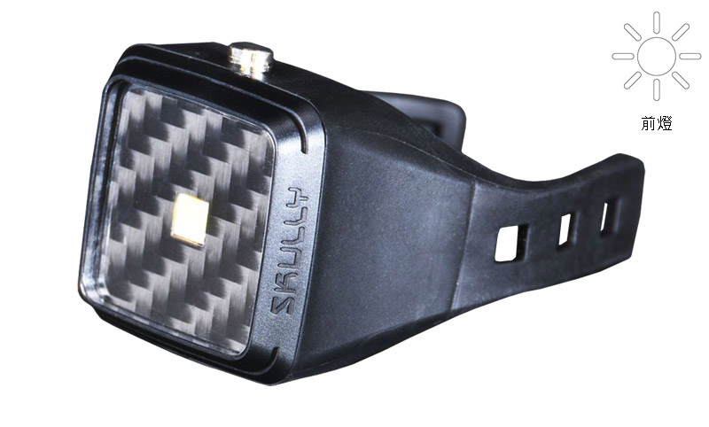 Фонарь задний, 1 яркий SMD диод, 5 режимов, USB зарядка, с батарейками. 